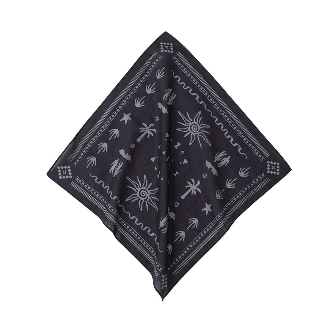 밀로 아카이브 멀티 쉐입 반다나 네이비(Millo Archive Multi Shape Bandana Navy)