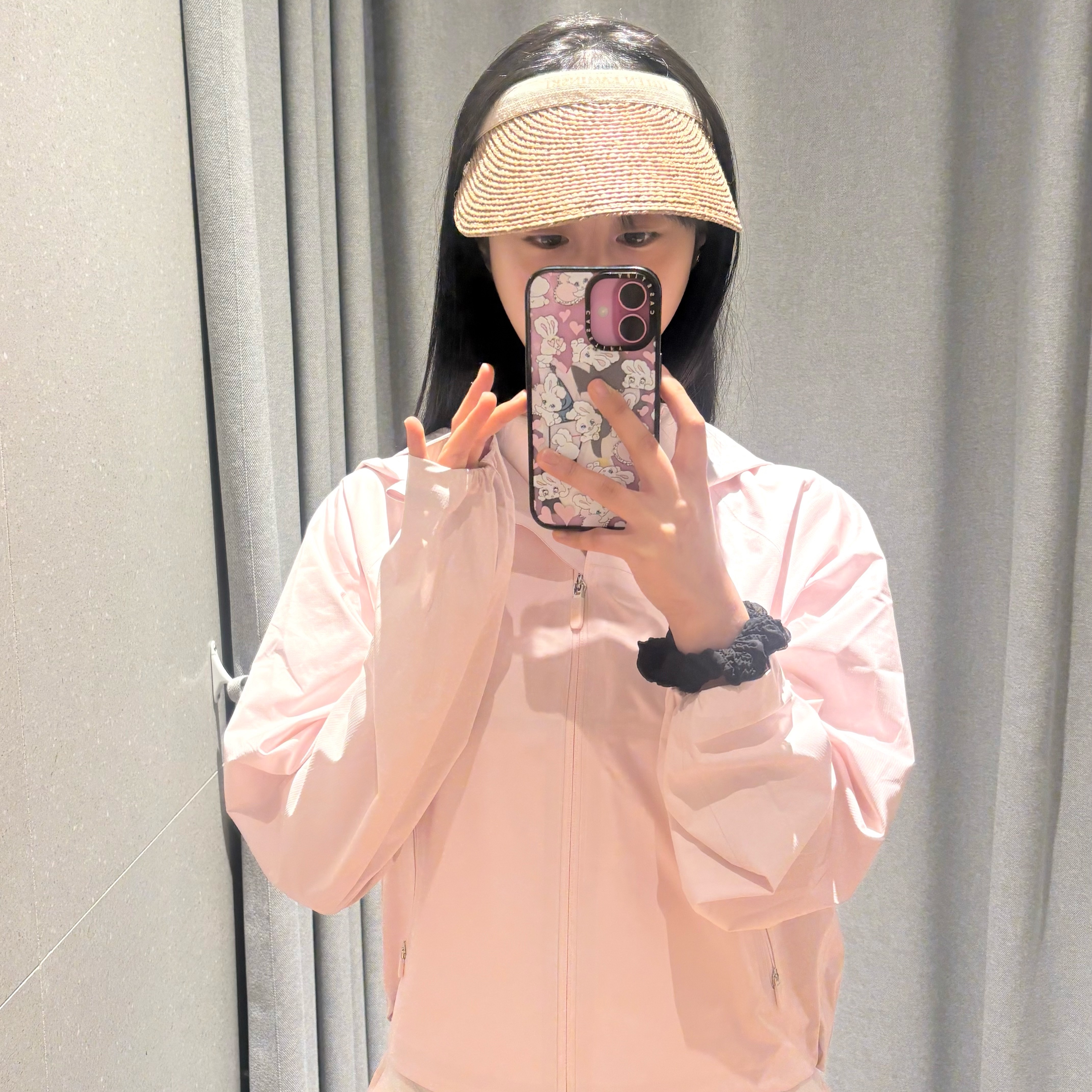 (W) Helen Kaminski Bianca Nougat Natural Logo 착용 스타일