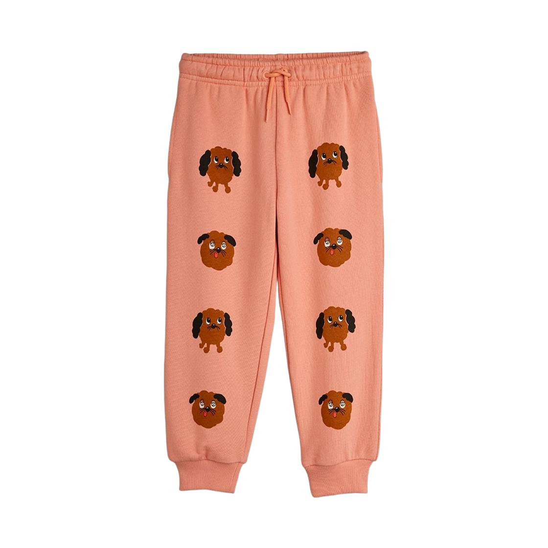 (키즈) 미니 로디니 도기스 스웨트팬츠 핑크((Kids) Mini Rodini Doggies Sweatpants Pink)