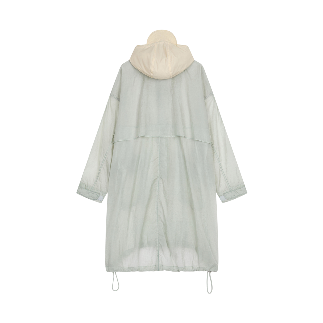 오픈 Yy 카고 포켓 윈드 코트 라이트 그린(Open Yy Cargo Pocket Wind Coat Light Green) - 2