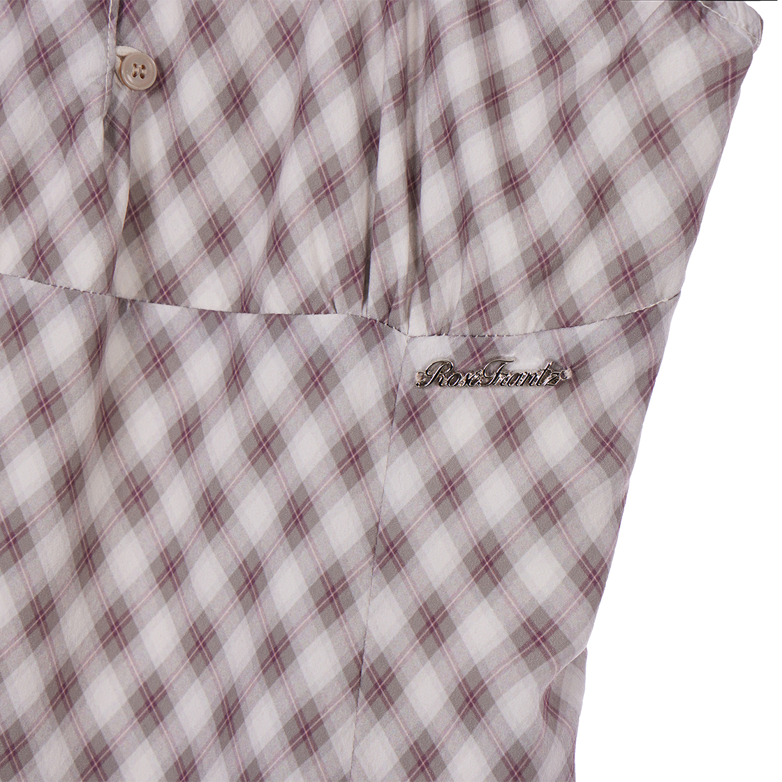 로제프란츠 퍼프 슬리브 로맨틱 미니 원피스 브라운(Rosefrantz Puff Sleeve Romantic Mini Dress [Brown]) - 3