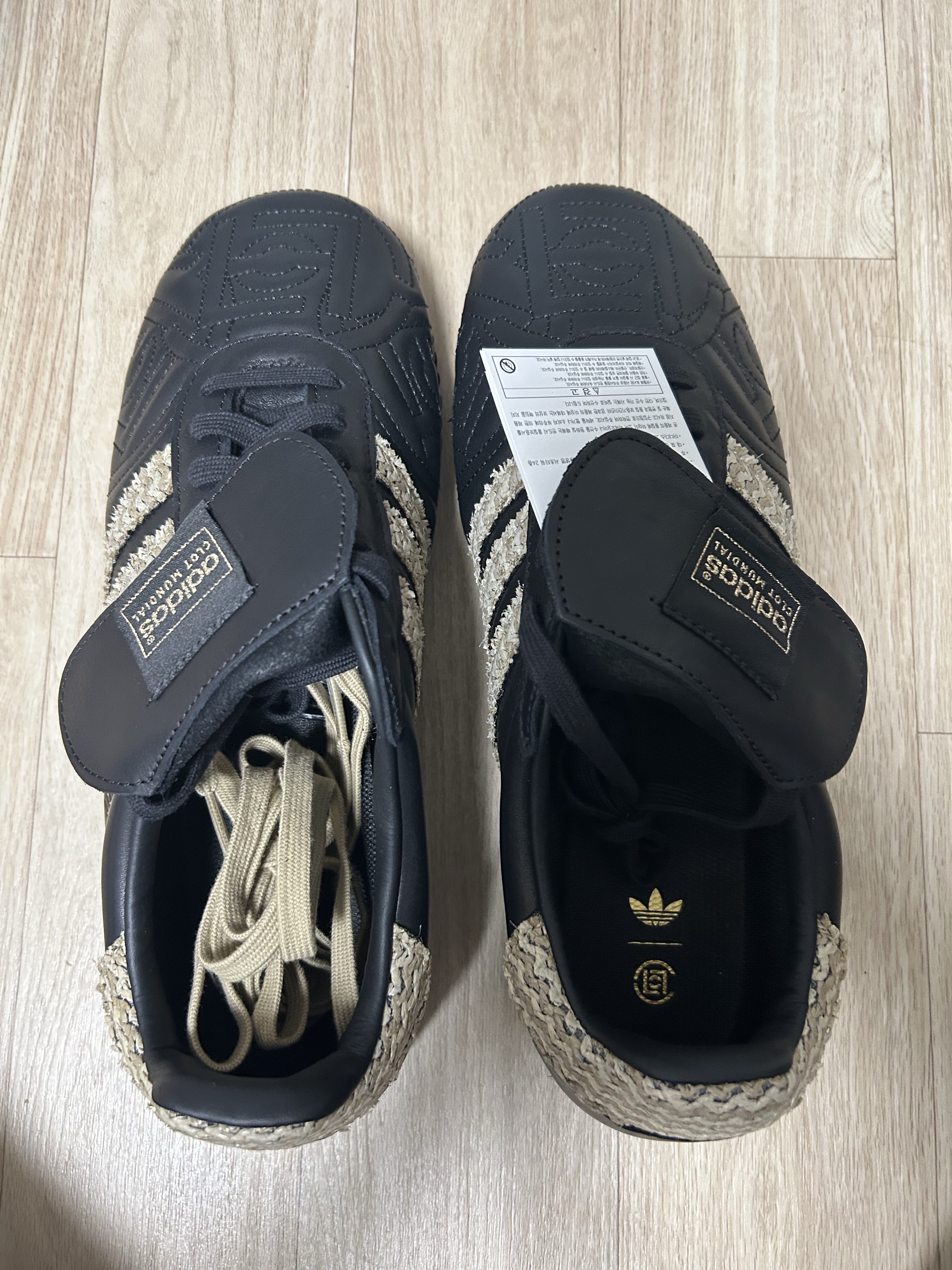 Adidas x Edison Chen Clot Mundial Core Black Hemp 착용 스타일