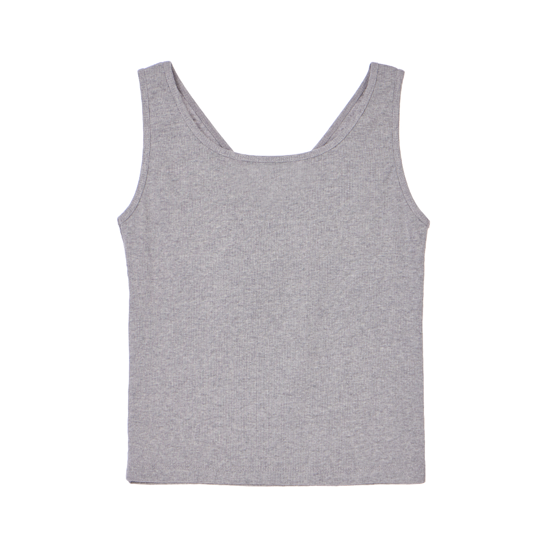 로제프란츠 랩 브이넥 슬리브리스 그레이(Rosefrantz Wrap V-neck sleeveless [Gray]) - 3