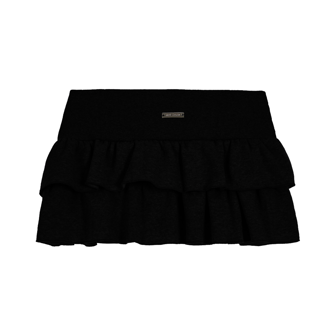 로제프란츠 캉캉 스웻 미니 스커트 블랙(Rosefrantz Cancan Sweat Mini Skirt [Black]) - 1