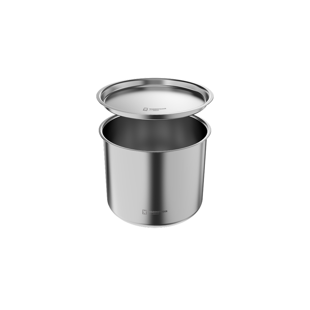 바겐슈타이거 룬다르트 무연마제 스텐 304 캐니스터 깊은형(대)1700ml(WAGENSTEIGER Rundart Non-Polishing Stainless Steel 304 Canister Deep Type (Large) 1700ml) - 1