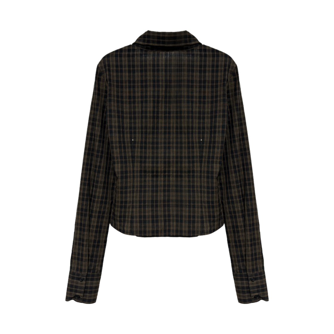 준수이 오리진 엔티티 03 스터드 셔츠 체크(JUNSUI ORIGIN ENT03 Studded Shirt Check) - 2