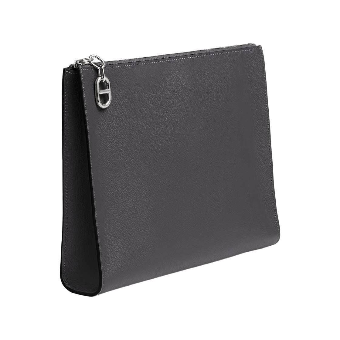 에르메스 지펭고 샹달 GM 파우치 에버컬러 카프스킨 & 팔라듐 하드웨어 아두와즈(Hermes Zipengo Chaine d'Ancre GM Pouch Evercolor Calfskin & Palladium Ardoise) - 2