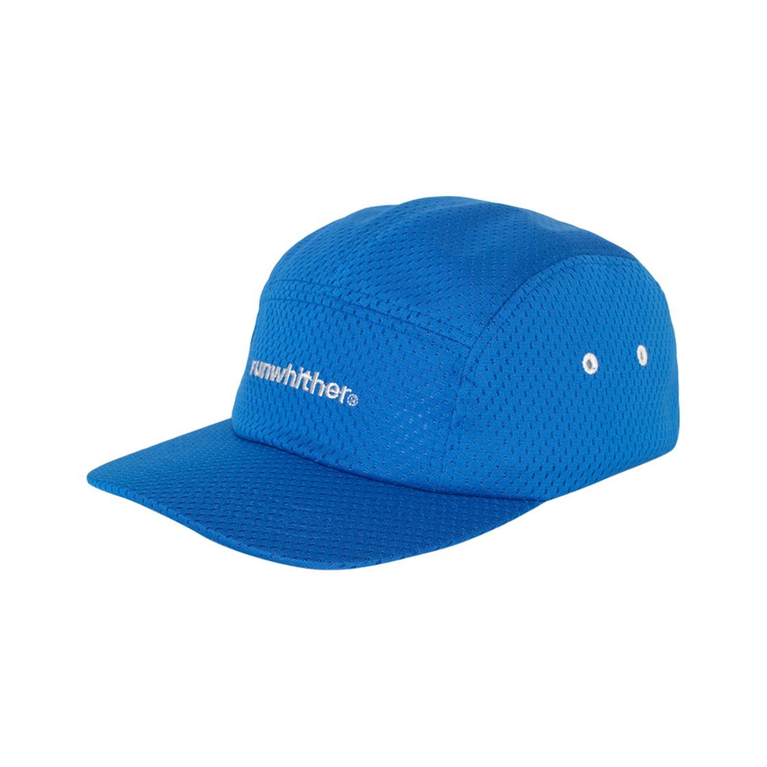 [KREAM 단독] 런위더 에센셜 메쉬 캡 블루([KREAM 단독] runwhither Essential Mesh Cap Blue)