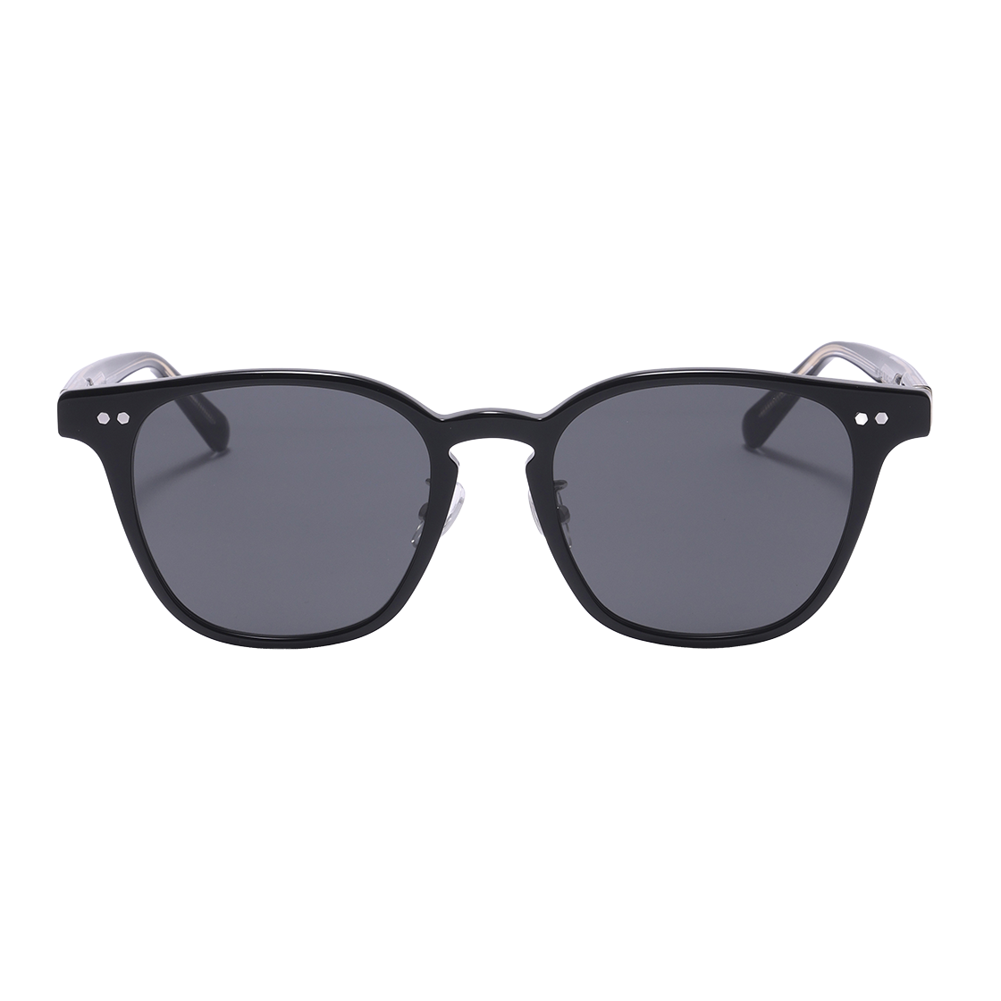 SBS1601 0920G ALO EYEWEAR [SILVERBITE] SBS1601 0920G Acetate Square Black Sunglasses