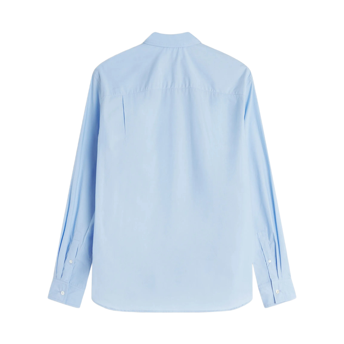 메종 키츠네 폭스 헤드 패치 셔츠 퓨어 블루(Maison Kitsune Fox Head Patch Shirt Pure Blue) - 2