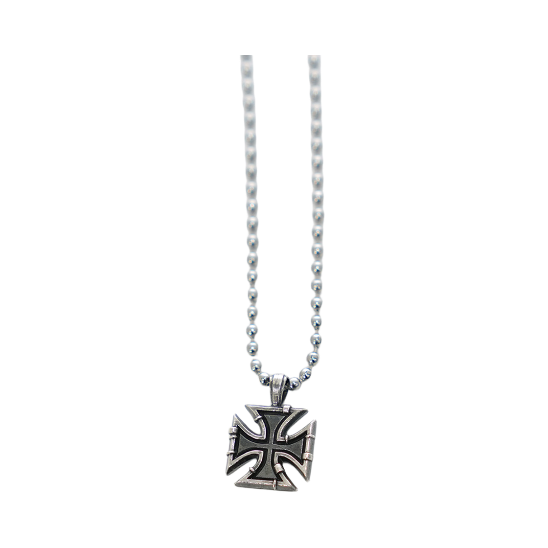 이티씨이 페이디드 크로스 팬던트 실버(ETCE Faded Cross Pendant Silver) - 2
