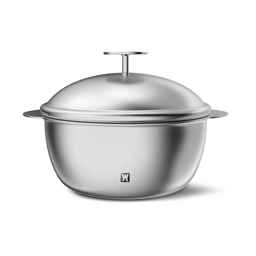 바겐슈타이거 통5중 스텐 316 달항아리 솥밥 죽 국 냄비(포춘팟) 22cm(WAGENSTEIGER 5-Ply Stainless Steel 316 Fortune Pot Rice & Porridge Soup Pot 22cm) - 6