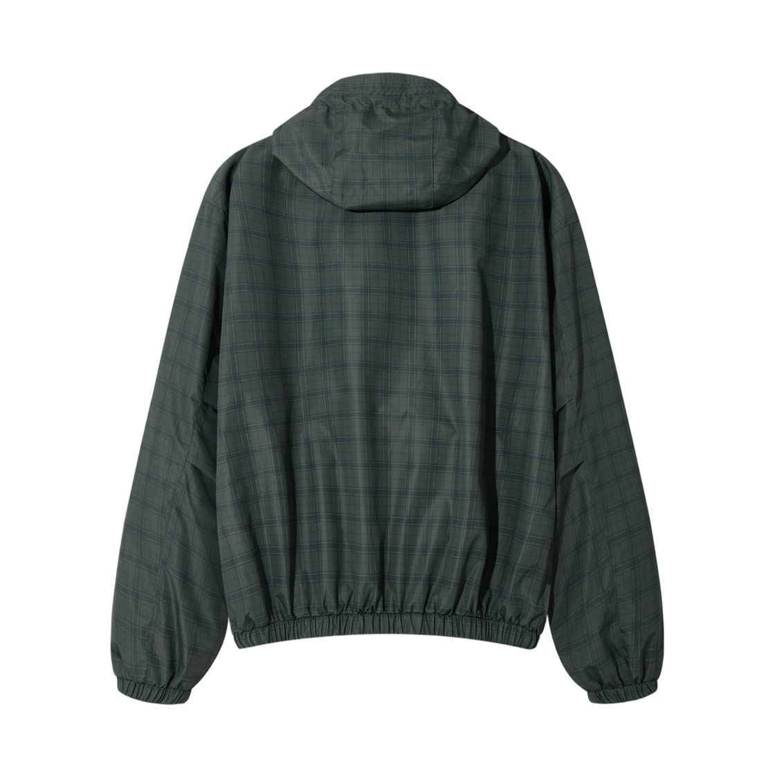 디미트리블랙 에센셜 체크 후드 아노락 그린(Dimitri Black Essential Check Hooded Anorak Green) - 2