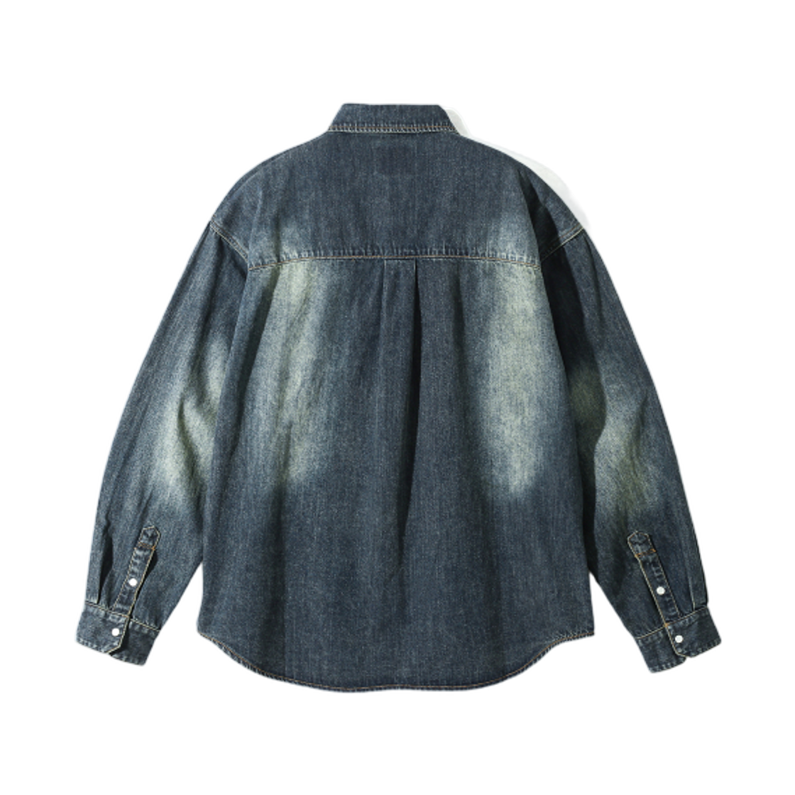 디미트리블랙 바이오 웨스턴 데님 셔츠 인디고(Dimitri Black Bio Western Denim Shirt Indigo) - 2