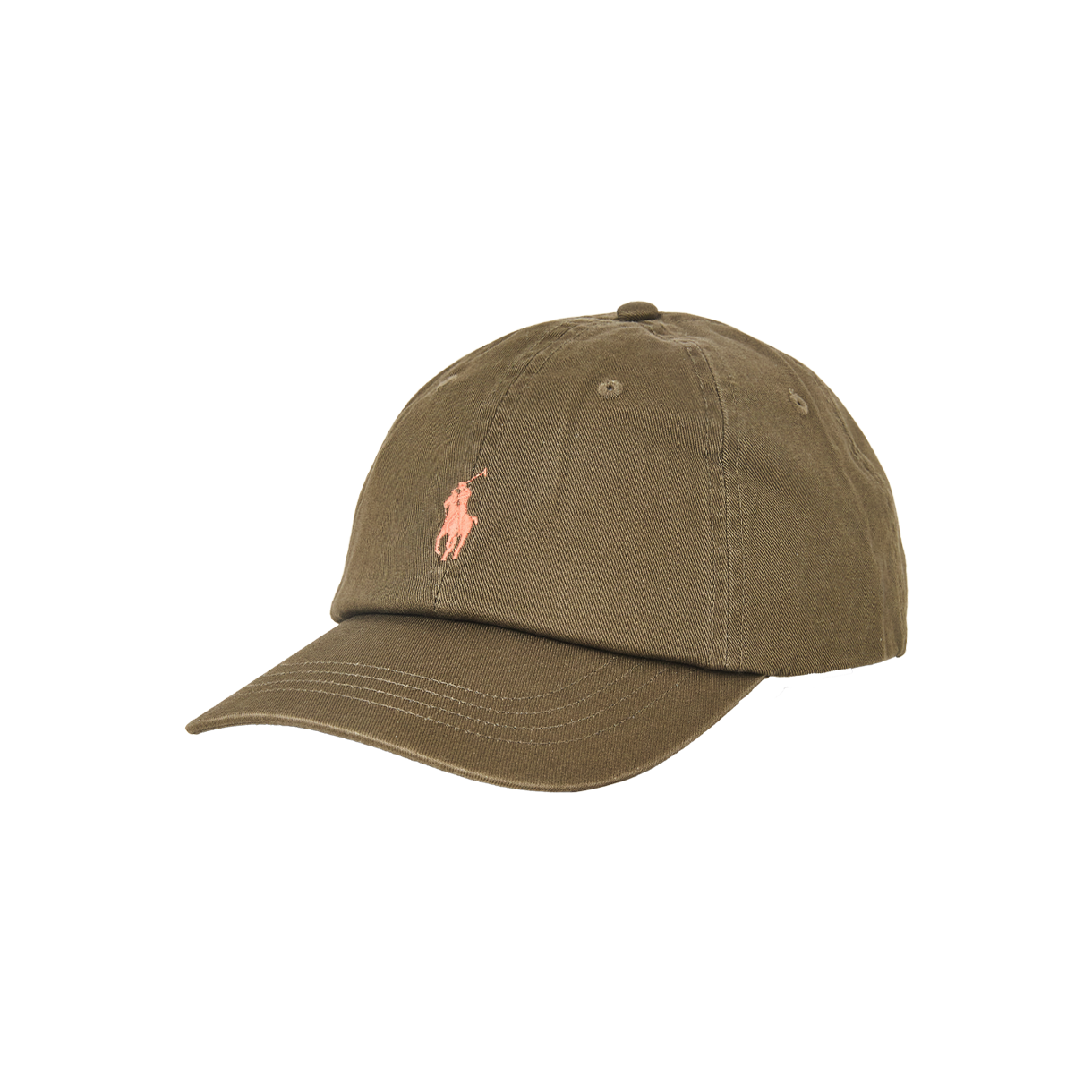 [10%적립] 폴로 랄프 로렌 코튼 치노 볼 캡 캐노피 올리브 - 26SS([10%적립] Polo Ralph Lauren Cotton Chino Ball Cap Canopy Olive - 26SS) - 2