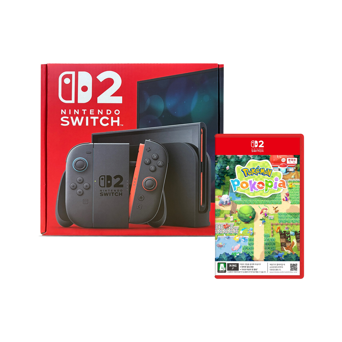 닌텐도 스위치 2 + 포켓몬 포코피아 패키지(Nintendo Switch 2 Black + Pokemon Pokopia Package)