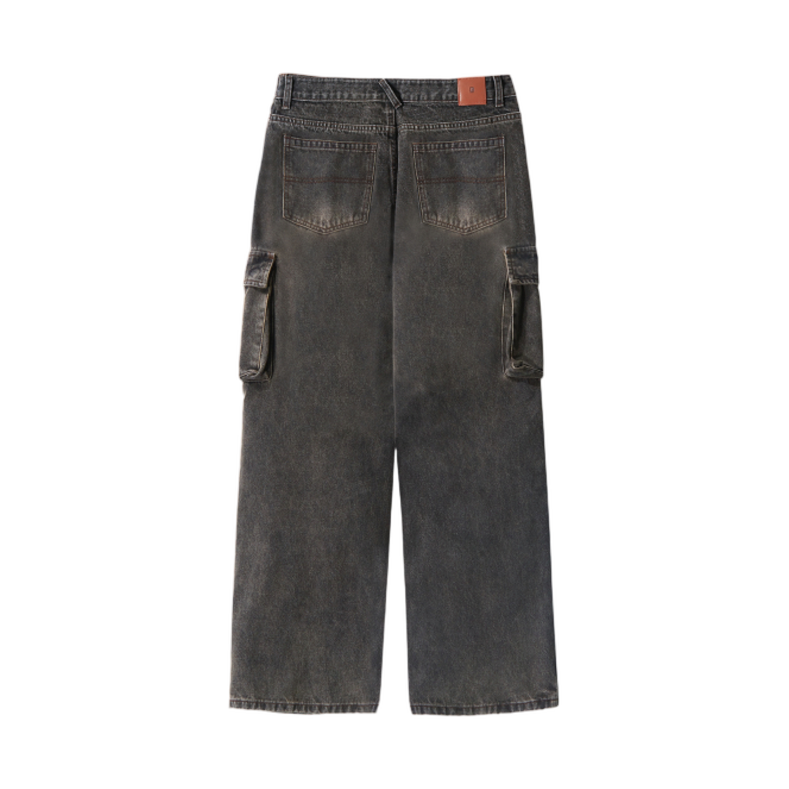디미트리블랙 원턱 에센셜 파라슈트 팬츠 더스트 블랙(Dimitri Black One Tuck Essential Parachute Pants Dust Black) - 2