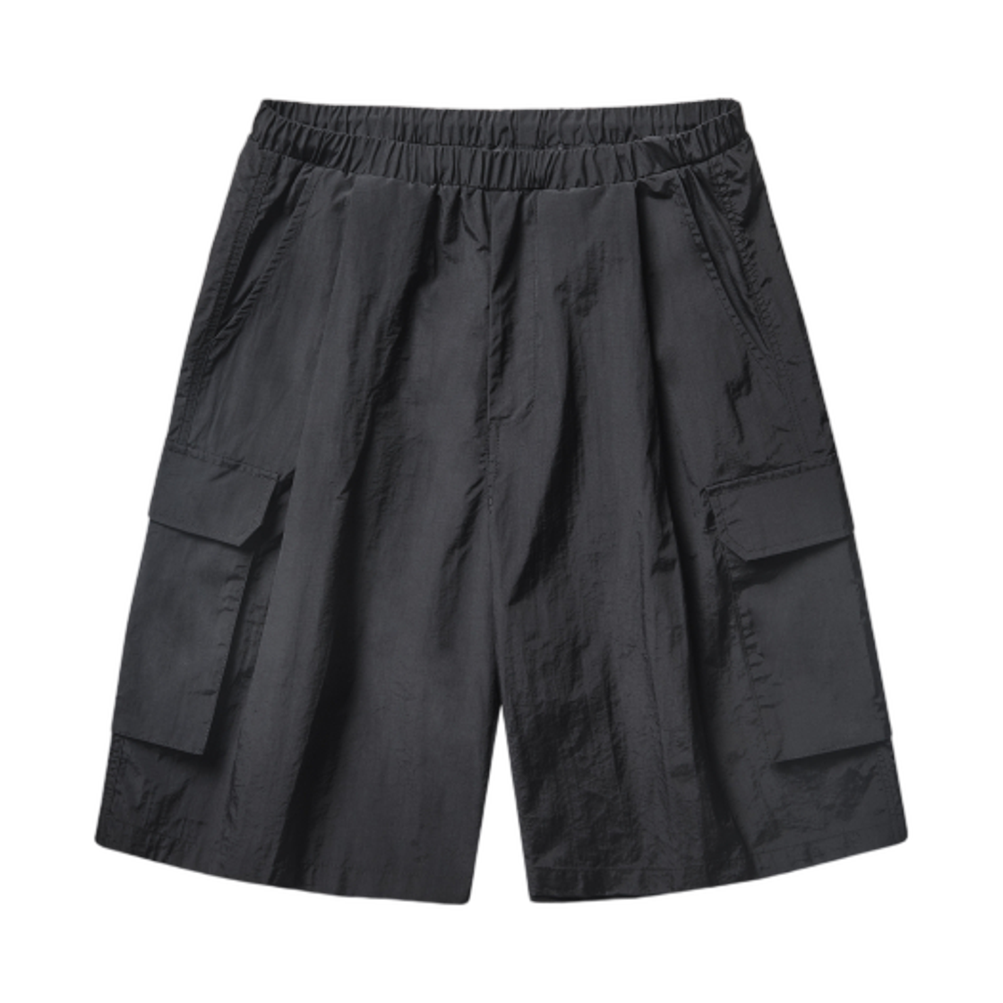 디미트리블랙 VLAD 워터프루프 와이드 버뮤다 카고 팬츠 블랙(Dimitri Black VLAD Waterproof Wide Bermuda Cargo Pants Black) - 1