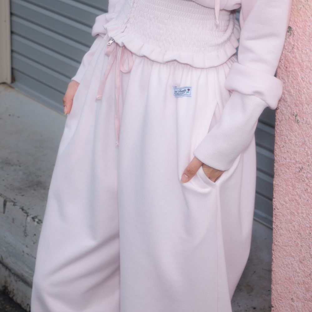 로제프란츠 백 포켓 스트링 스웻팬츠 핑크(Rosefrantz Back Pocket String Sweatpants [Pink]) - 5