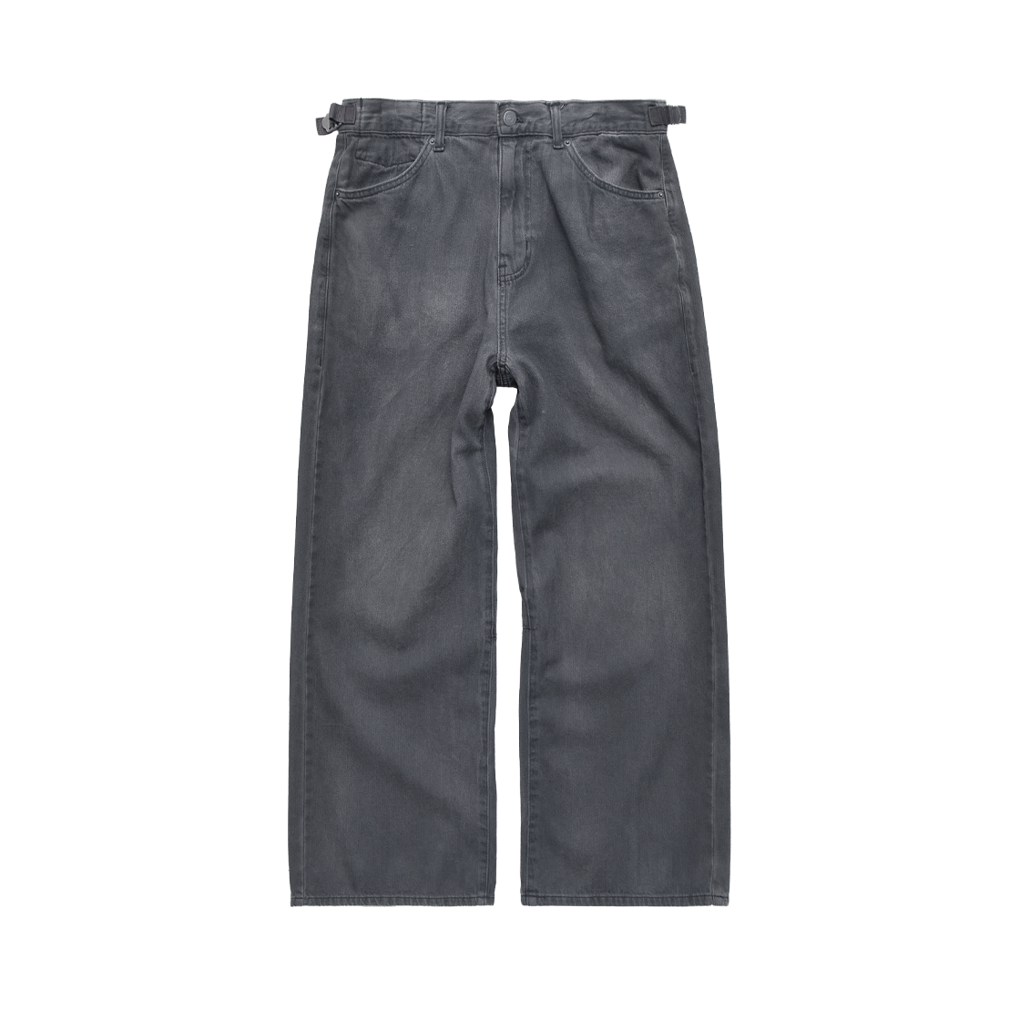 폴리테루 코티드 고시마 데님 팬츠 1% 블루 차콜(Polyteru Coated Gosima Denim Pants 1% Blue Charcoal)
