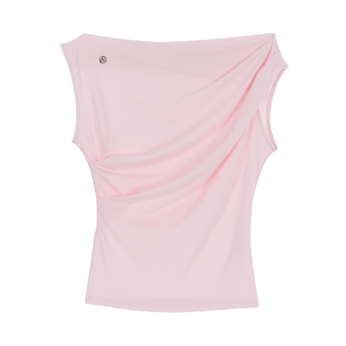 로제프란츠 드레이프 오프숄더 슬리브리스 핑크(Rosefrantz Drape Off Shoulder Sleeveless [Pink])