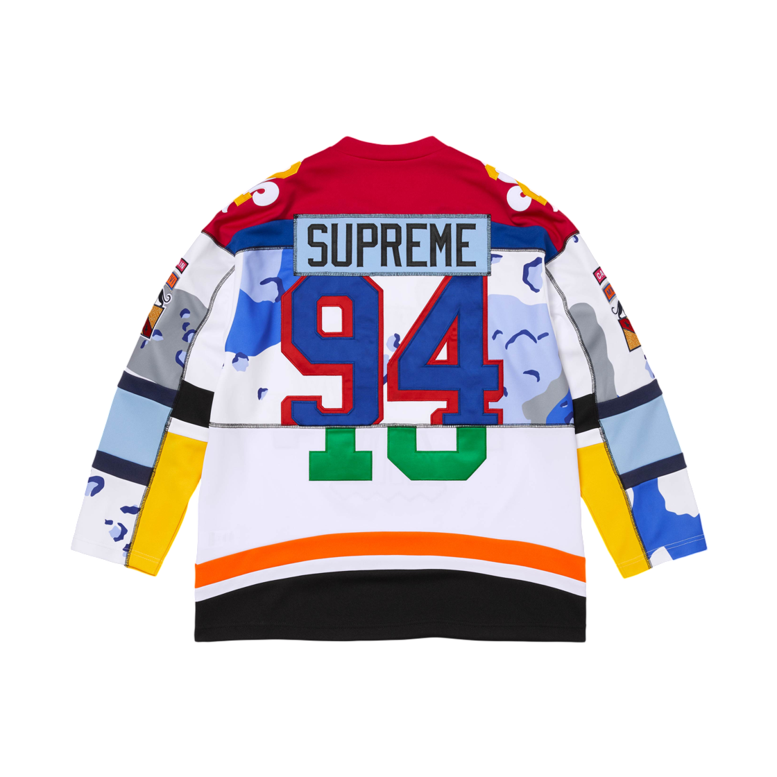 슈프림 패널드 하키 저지 화이트 - 26SS(Supreme Paneled Hockey Jersey White - 26SS) - 2