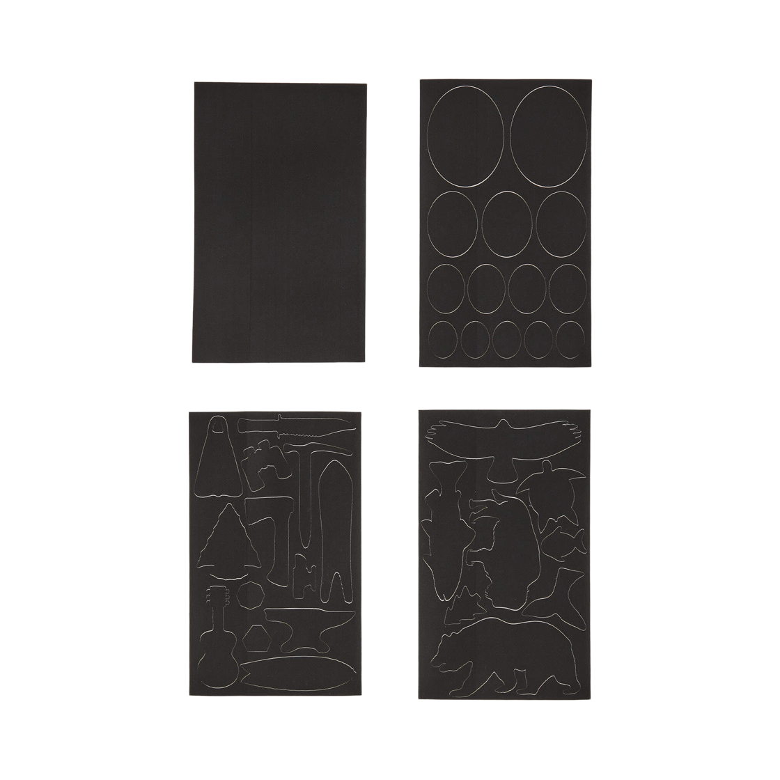 파타고니아 원 웨어 패치 키트 블랙(Patagonia Worn Wear Patch Kit Black) - 3