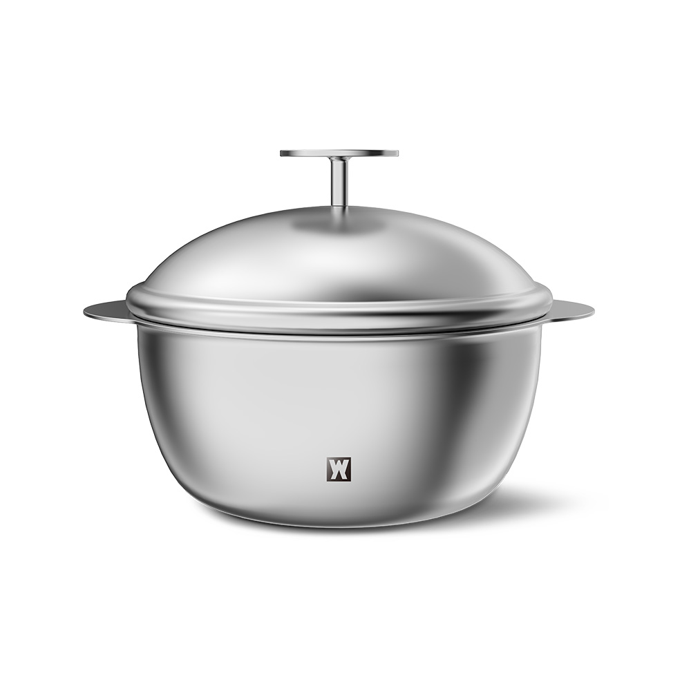 바겐슈타이거 통5중 스텐 316 달항아리 솥밥 죽 국 냄비(포춘팟) 18cm(WAGENSTEIGER 5-Ply Stainless Steel 316 Fortune Pot Rice & Porridge Soup Pot 18cm) - 6