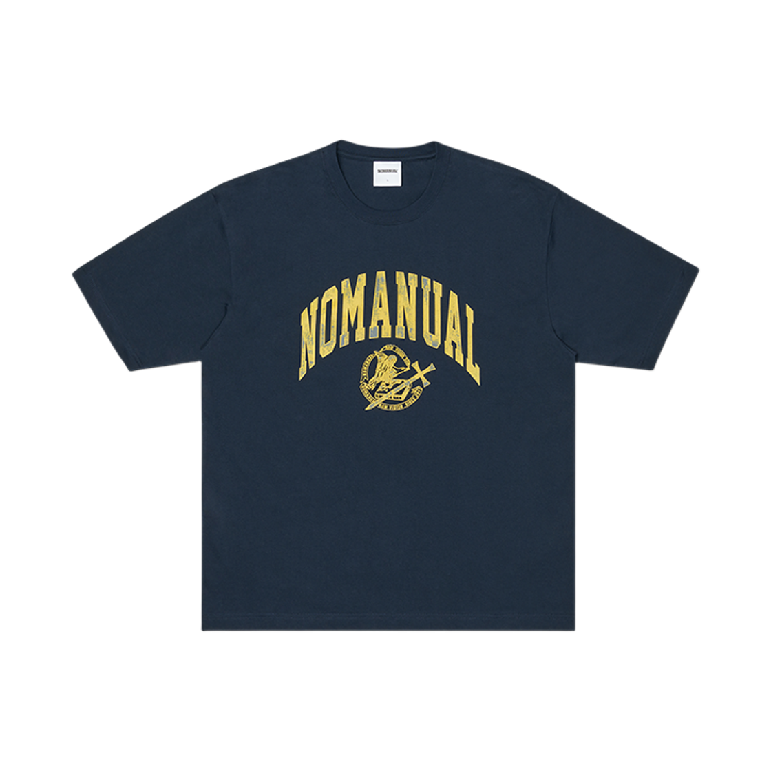 NMSS62TS32DNY NOMANUAL 2T Arch Logo T-Shirt Dark Navy