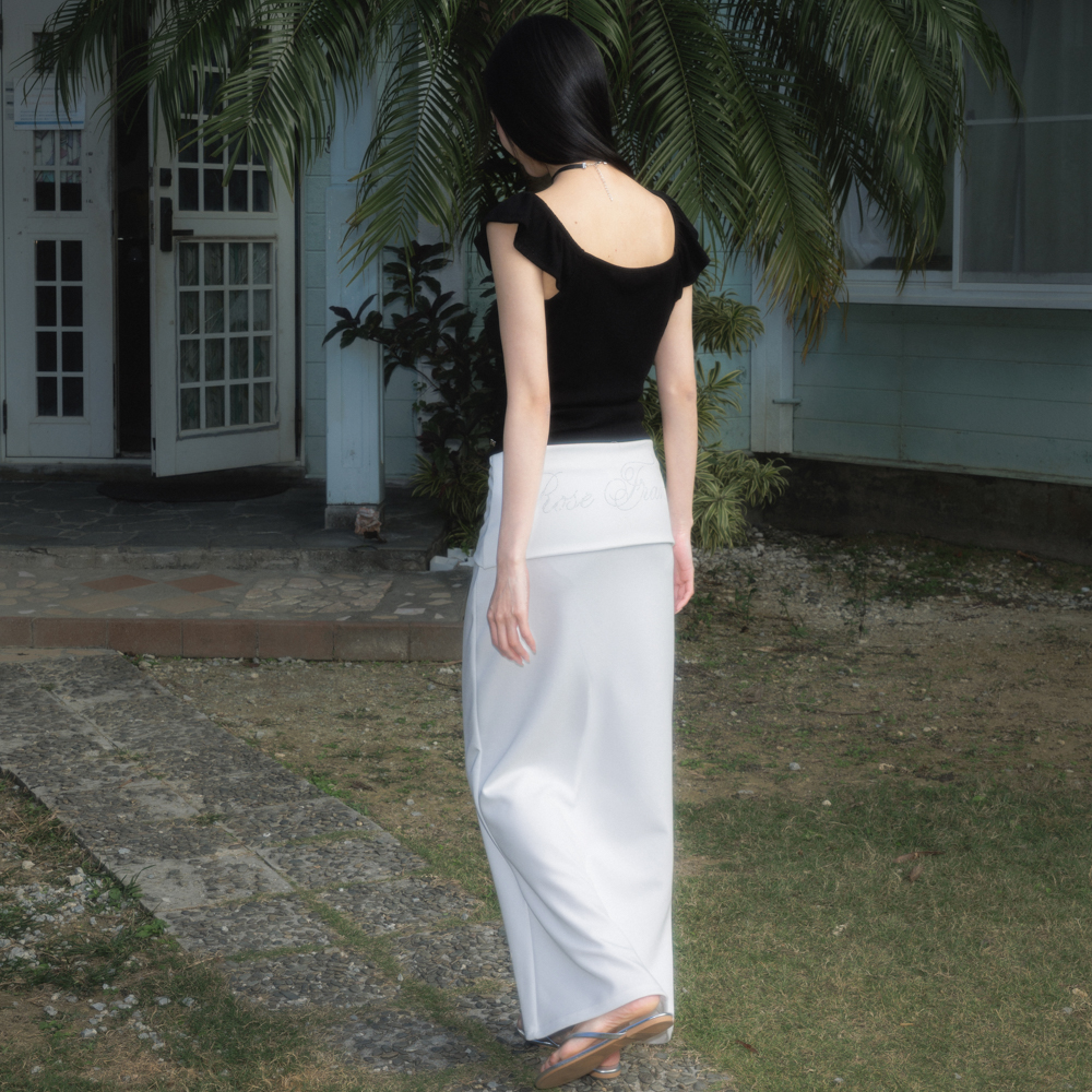 로제프란츠 리본 셔링 슬리브리스 블랙(Rosefrantz Ribbon Shirring Sleeveless [Black]) - 6