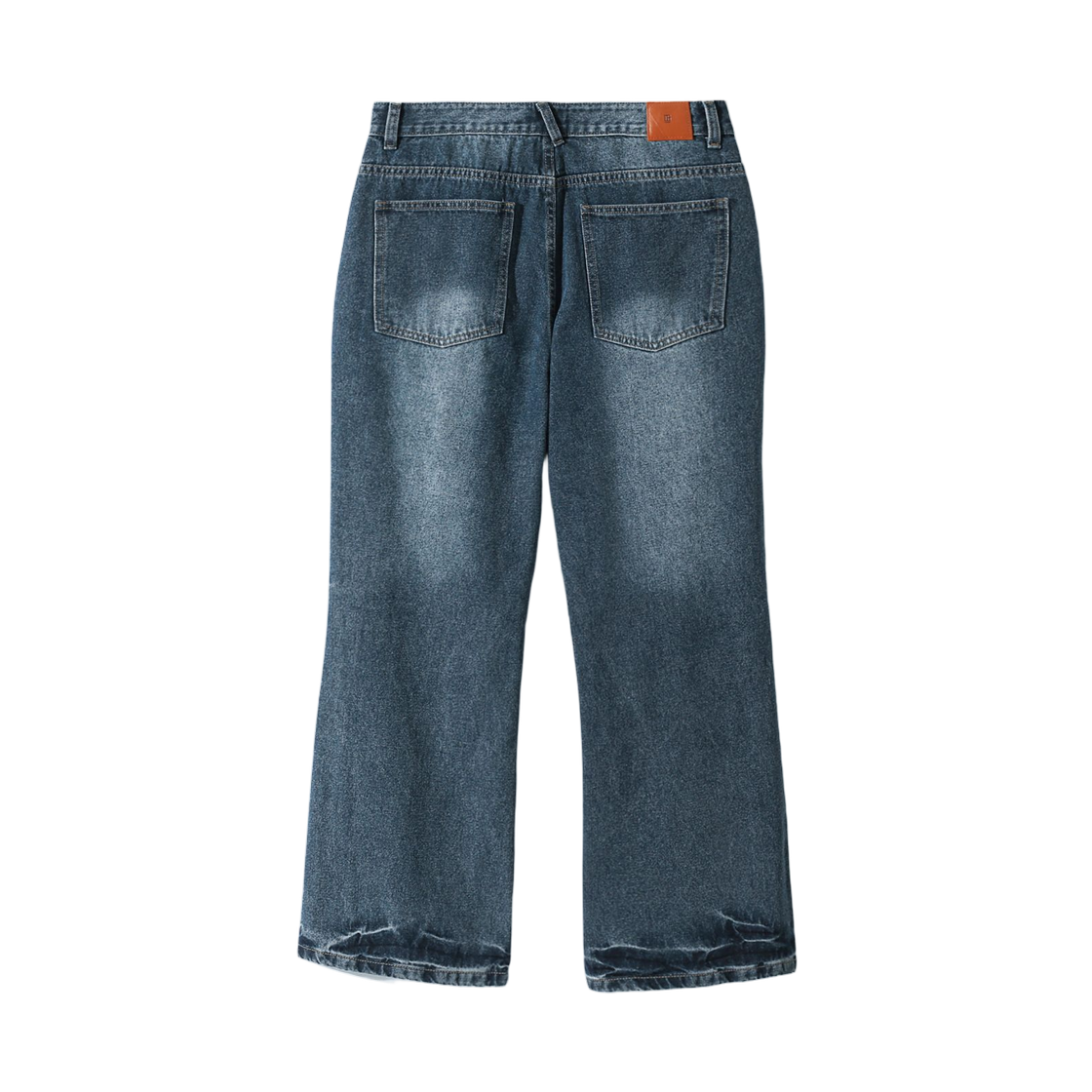 디미트리블랙 에센셜 와이드 플레어 핏 데님 팬츠 인디고(Dimitri Black Essential Wide Flare Fit Denim Pants Indigo) - 2