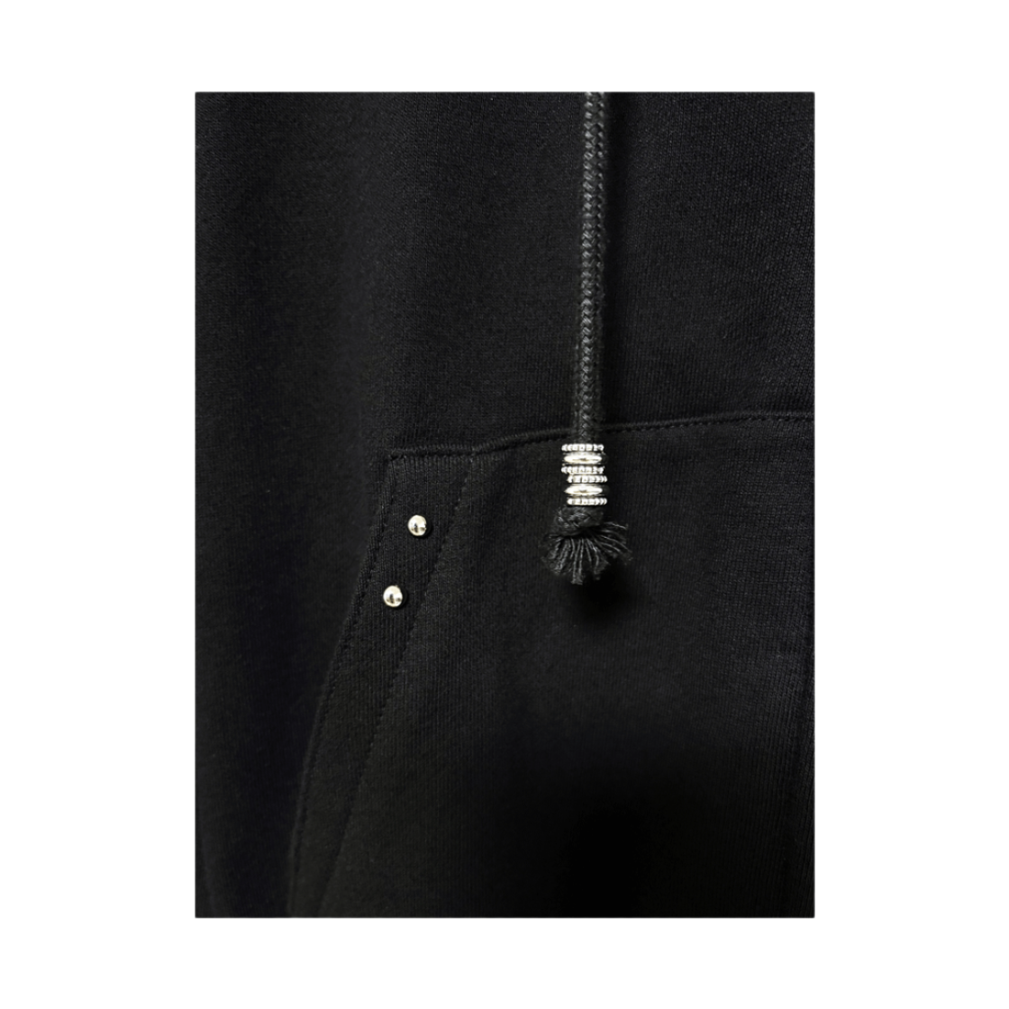 준수이 오리진 엔티티 06 핫픽스 집업 후디 블랙(JUNSUI ORIGIN ENT06 Hotfix Zip-up Hoodie Black) - 4