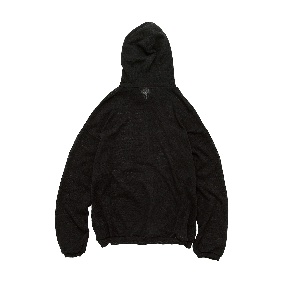 폴리테루 넷 집 후디 블랙(Polyteru Net Zip Hoodie Black) - 2
