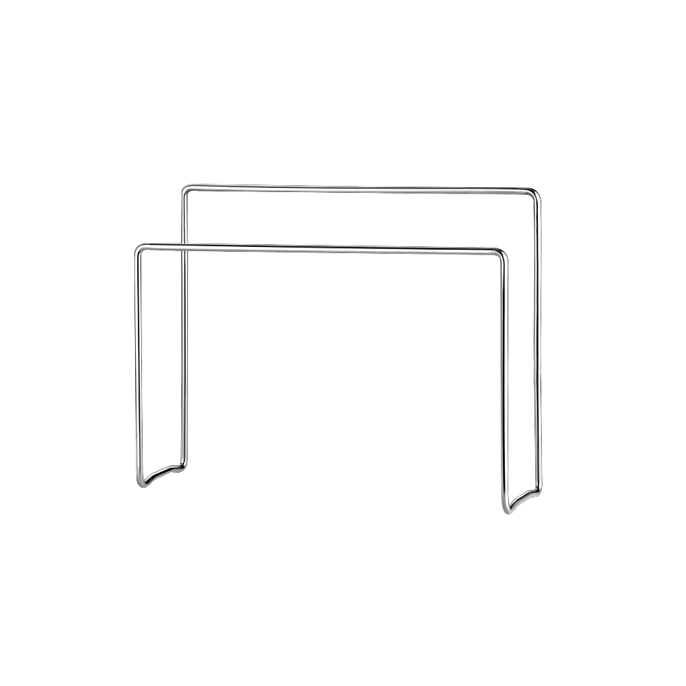 바겐슈타이거 스텐 304 슬림라인 코너 2단 행주랙 건조대(WAGENSTEIGER Stainless Steel 304 Slim Line 2-Tier Corner Dishcloth Drying Rack)