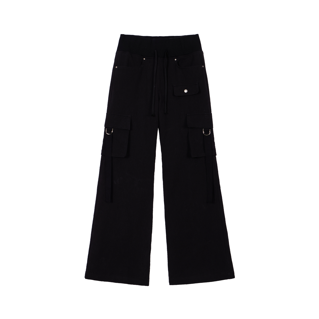 RS26SPT103BLK Rosefrantz Cargo Slim Bootcut Pants [Black]