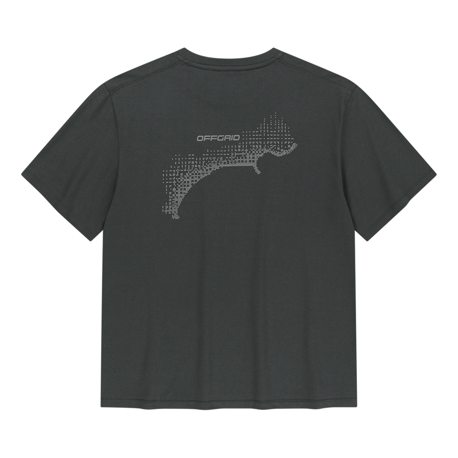 오프그리드 브리젝스 에어로쿨 니스 코스트라인 반팔 티셔츠 차콜(OFFGRID Breezex Aerocool Nice Coastline Shortsleeve Charcoal) - 2
