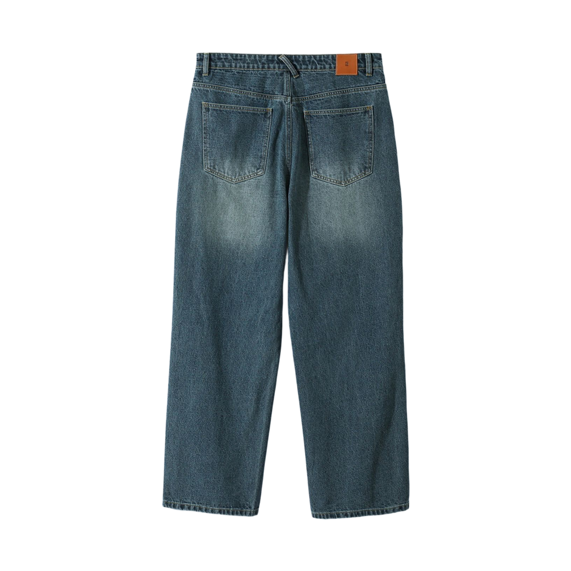 디미트리블랙 ASI 포 하우스 워시드 스트레이트 핏 데님 팬츠 인디고(Dimitri Black ASI Four Seasons Washed Straight Fit Denim Pants Indigo) - 2