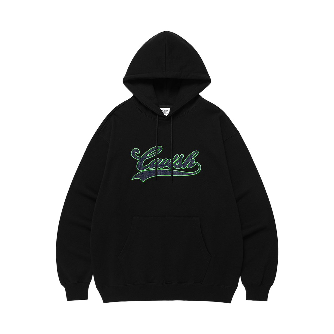 CV2ESUM405ABK CAVISH Applique Stadium Logo Hoodie Black