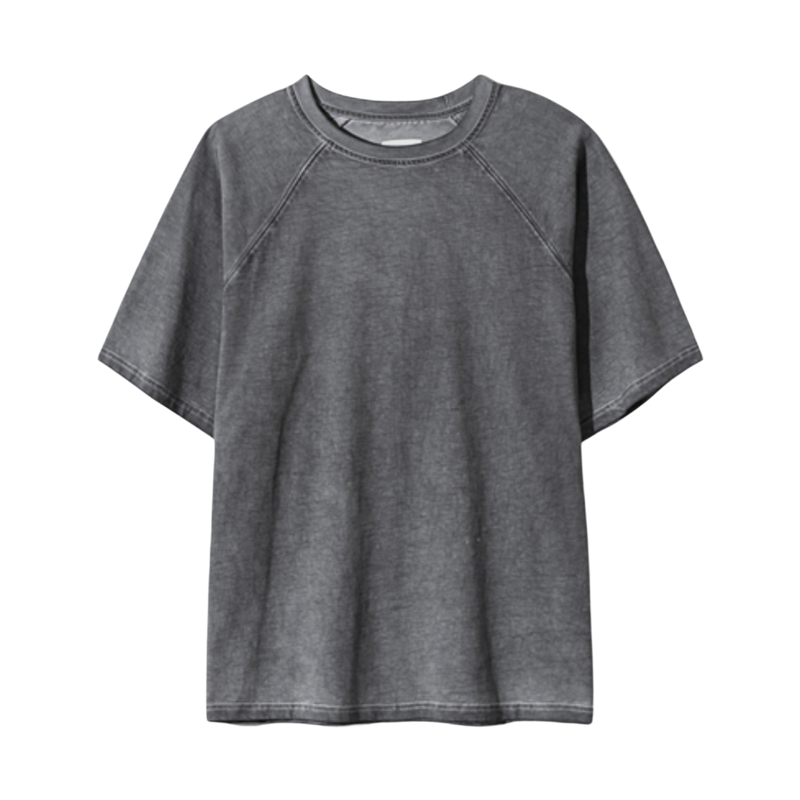 디미트리블랙 ASI 에센셜 피그먼트 래글런 숏슬리브 티셔츠 라이트 그레이(Dimitri Black ASI Essential Pigment Raglan Short Sleeve T-Shirt Light Grey)