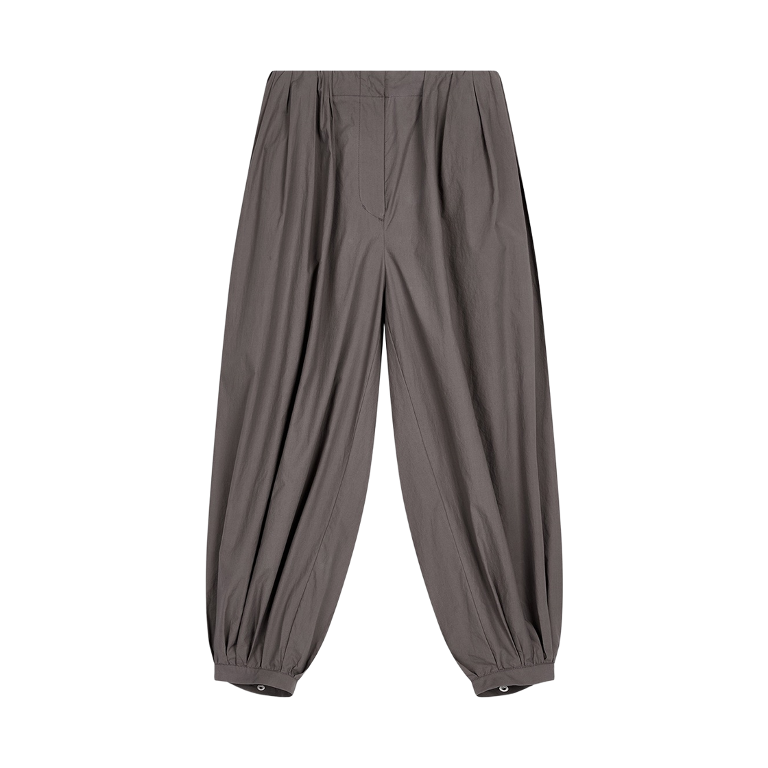 오픈 Yy 오버 개더드 팬츠 차콜(Open Yy Over Gathered Pants Charcoal)