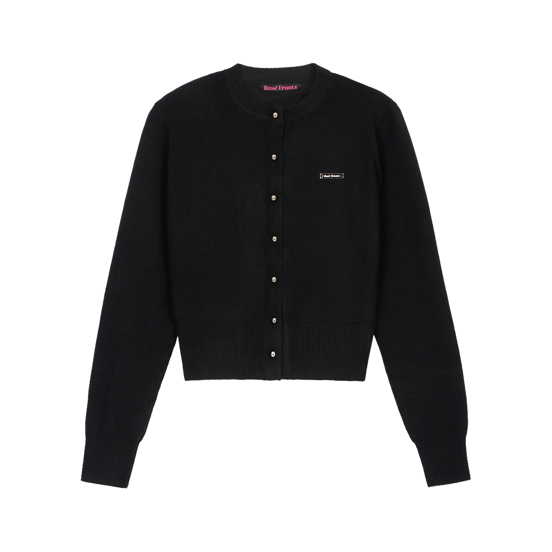RS25SCD108BLK Rosefrantz Nickel Round Cardigan [Black]