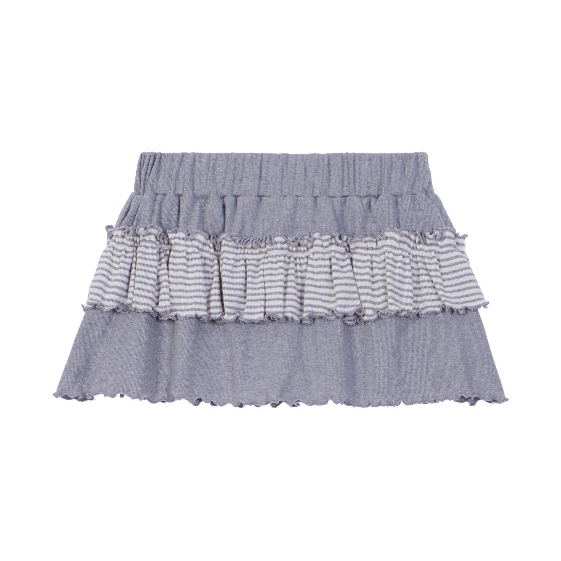 로제프란츠 캉캉 프릴 미니 스커트 그레이(Rosefrantz Cancan Frill Mini Skirt [Gray]) - 5