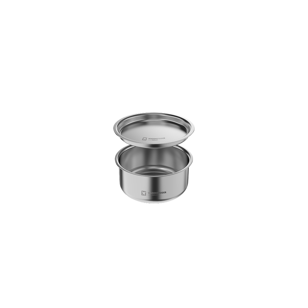 바겐슈타이거 룬다르트 무연마제 스텐 304 캐니스터 낮은형(소)350ml(WAGENSTEIGER Rundart Non-Polishing Stainless Steel 304 Canister Low Type (Small) 350ml) - 1