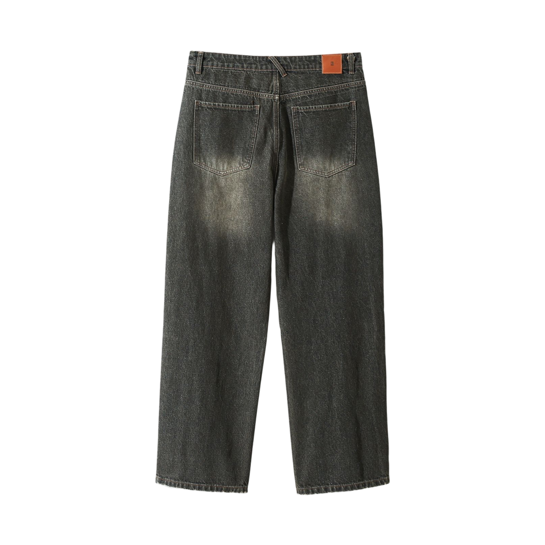 디미트리블랙 VLAD 라운드 슬래쉬 데님 팬츠 더스트 블랙(Dimitri Black VLAD Round Slash Denim Pants Dust Black) - 2
