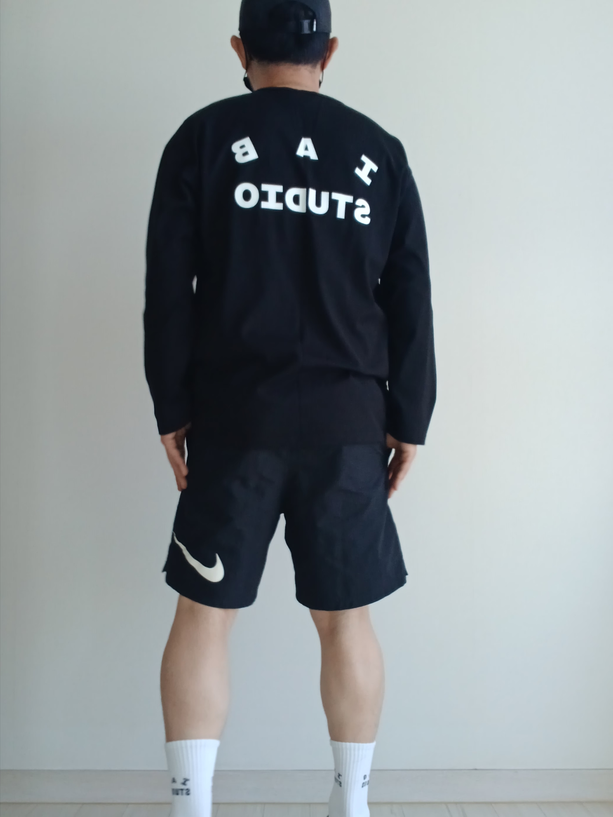 Nike ACG Trail Cap Black, IAB Studio IAB Light Long Sleeve Black 착용 스타일 - 10