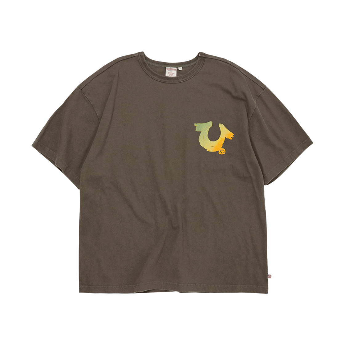 트루릴리젼 와일드 인스팅트 티셔츠 워시드 그린(True Religion Wild Instict T-Shirt_Washed Green) - 2