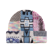 Supreme Patchwork Beanie Light Blue - 26SS