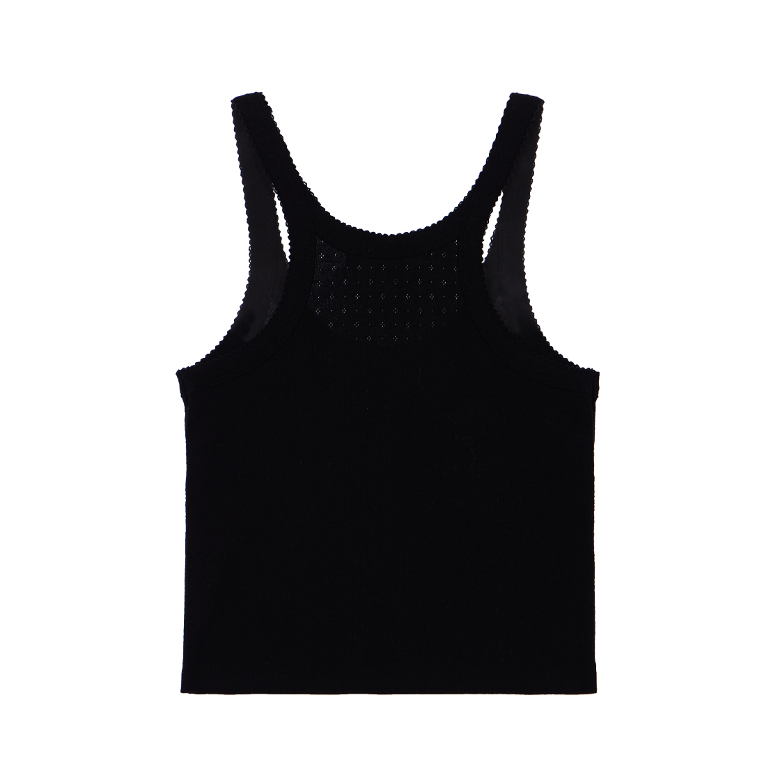 로제프란츠 소프트 펀칭 레이스 슬리브리스 블랙(Rosefrantz Soft Punching Lace Sleeveless [Black]) - 3