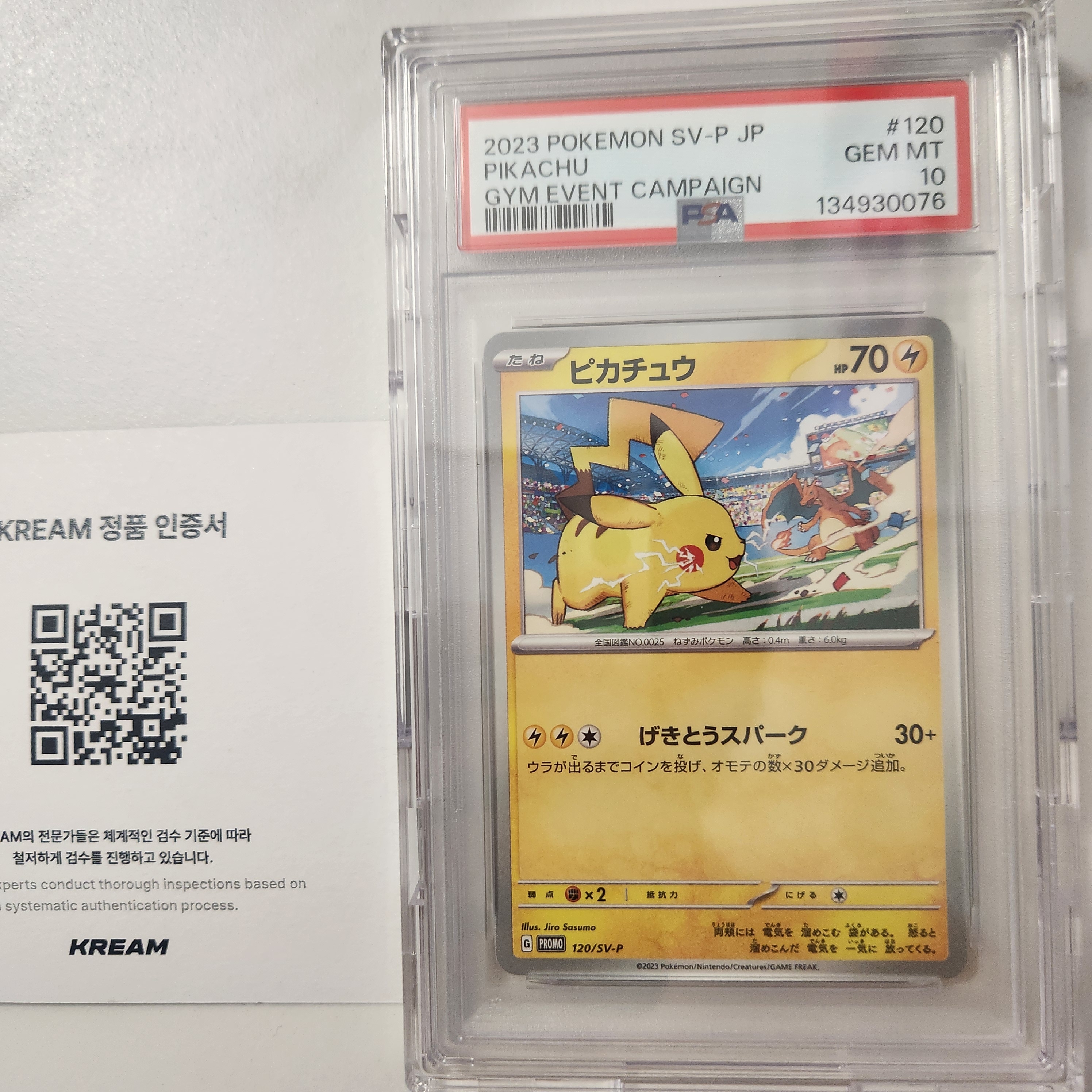 Pokemon TCG Pikachu P Scarlet & Violet Promos (Japanese Ver.) 착용 스타일