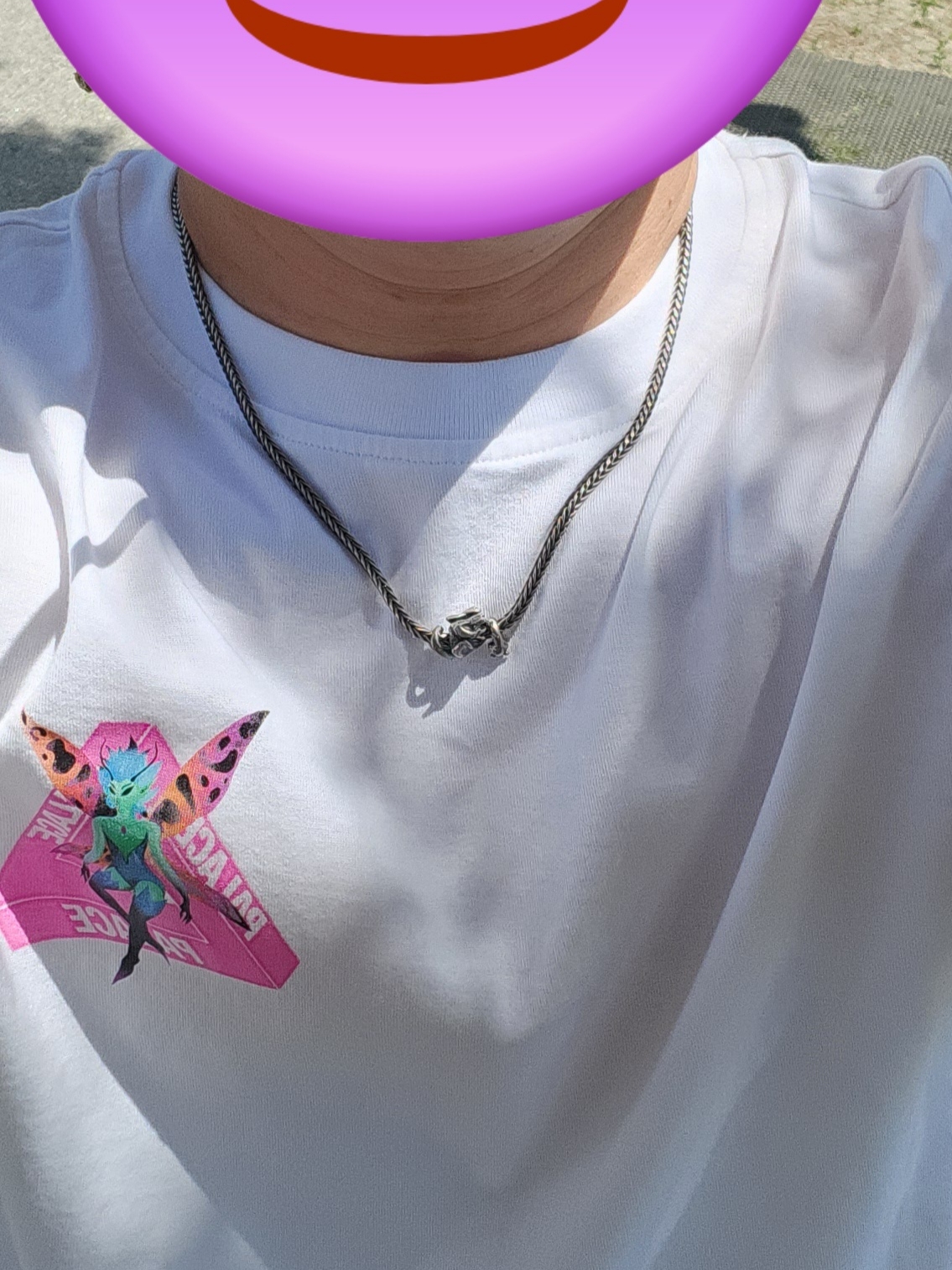 Palace Tri Fairy T-Shirt White - 25SS ์ฐฉ์ฉ ์คํ์ผ